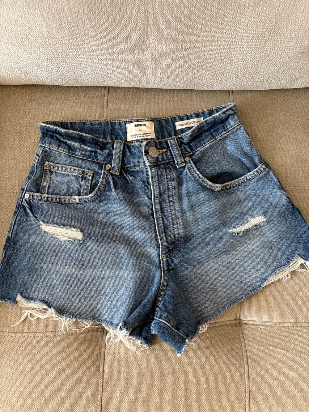 COTTON:ON Original Cutoff Short Size 24